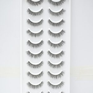 chick eyelashes 10 pair