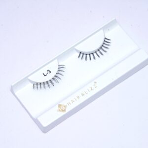 single pair human hair eyelash l3