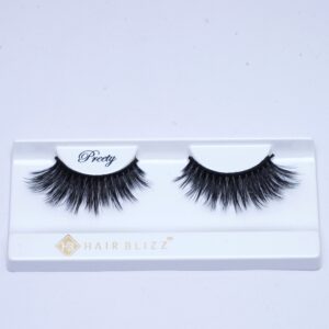 single pair human hair eyelash pretty