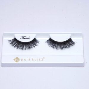 single pair human hair eyelash farah