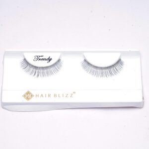 single pair human hair eyelash trendy