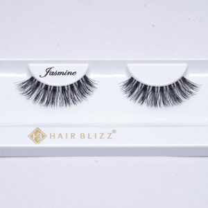 single pair human hair eyelash jasmine