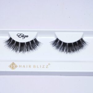 single pair human hair eyelash eliza