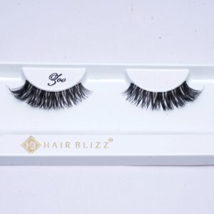 single pair human hair eyelash zoe