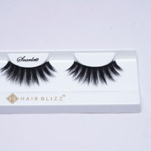 single pair human hair eyelash scarlett