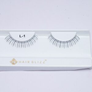 single pair human hair eyelash l1